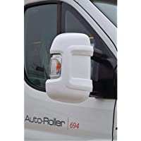 Milenco 4268 Protector para Retrovisor de Brazo Largo- Color Blanco (Juego de 2)
